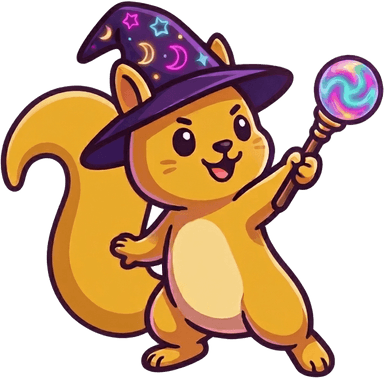 Quiz Wizard pointing